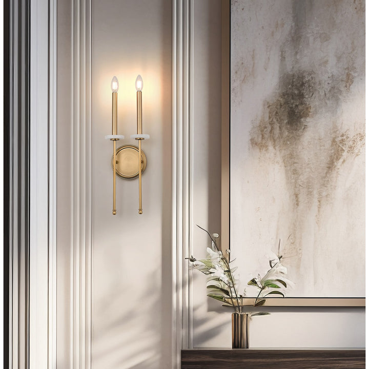 2 Light Wall Sconce