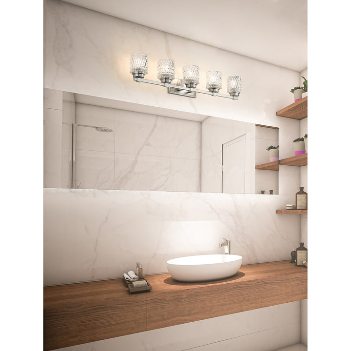5 Light Vanity