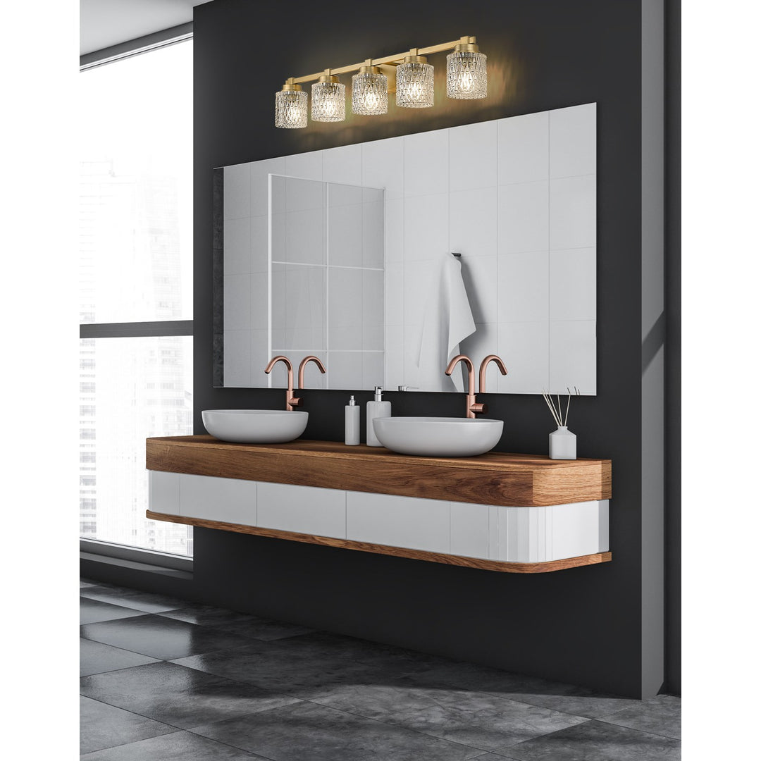 5 Light Vanity