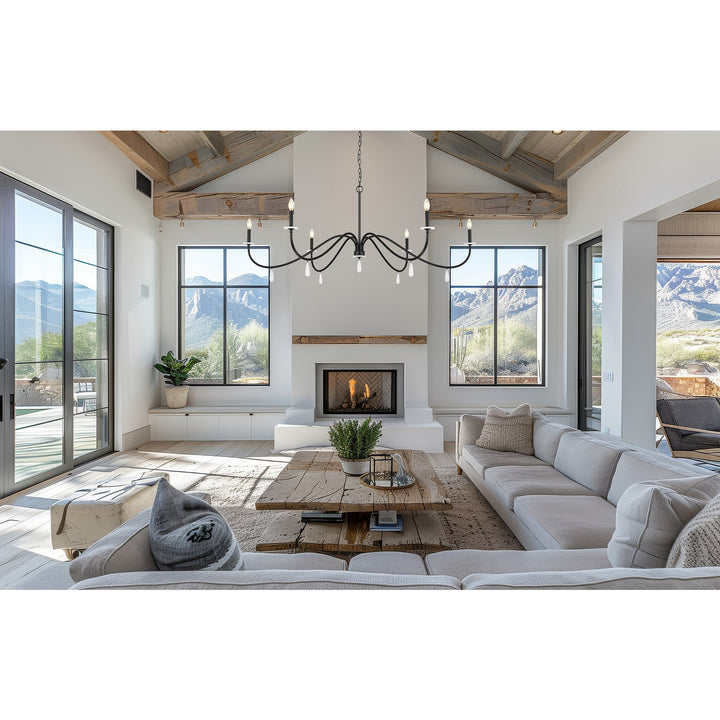 6 Light Chandelier