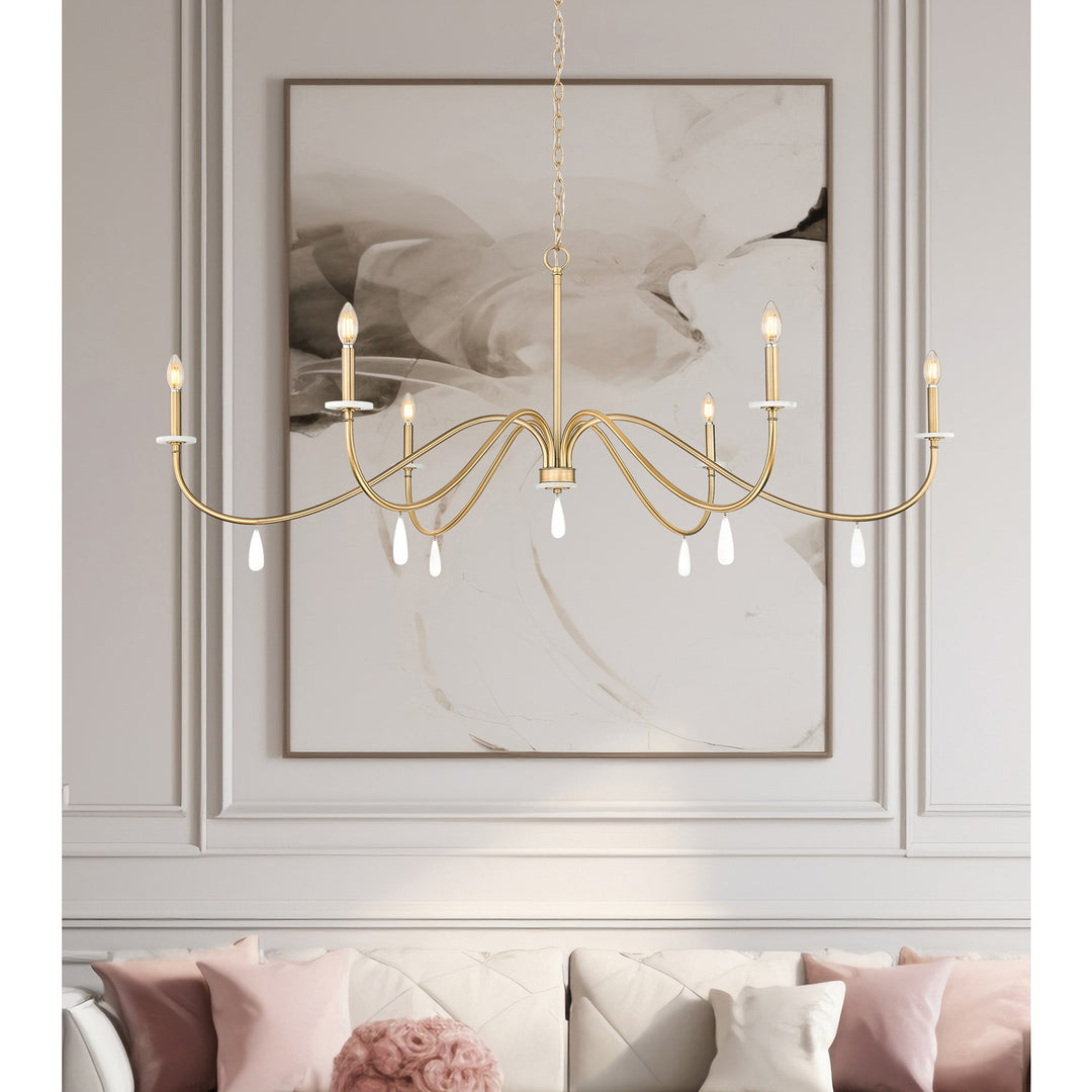 6 Light Chandelier