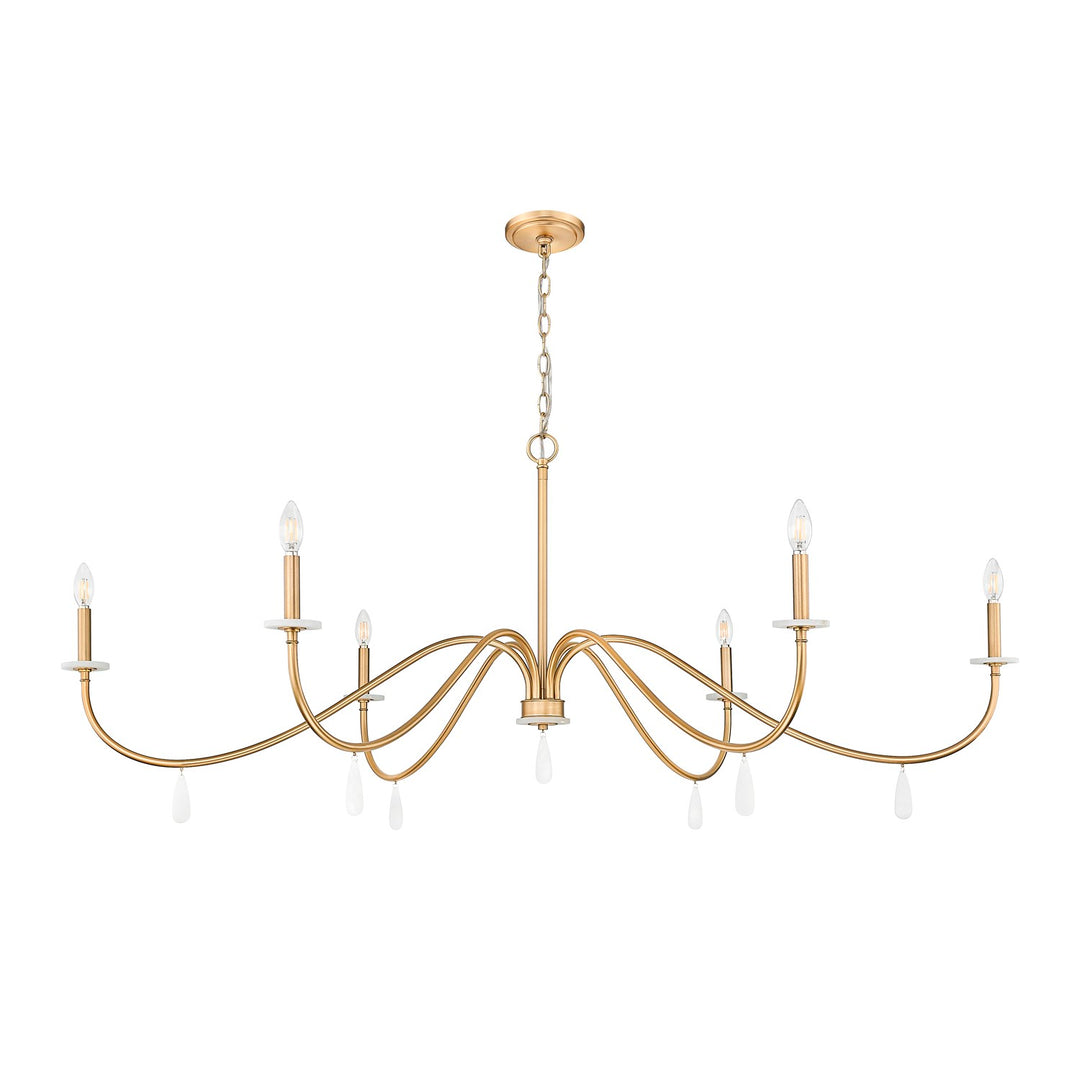 6 Light Chandelier