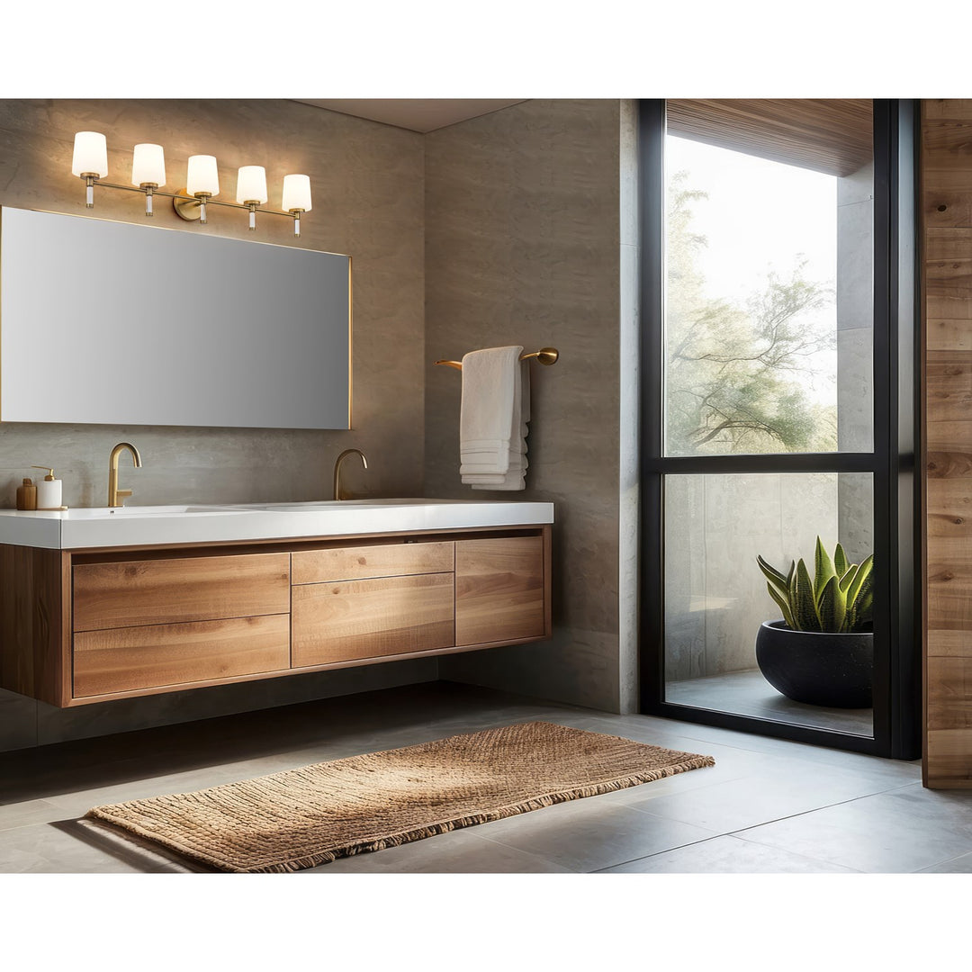 5 Light Vanity