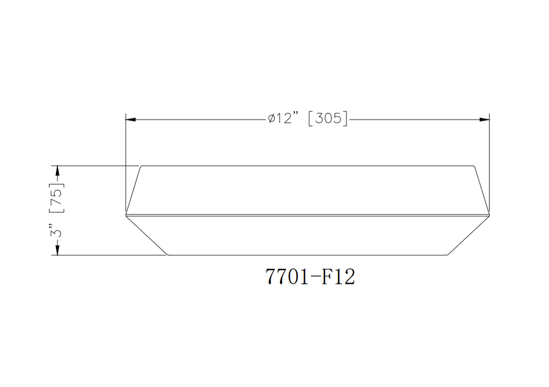 1 Light Flush Mount