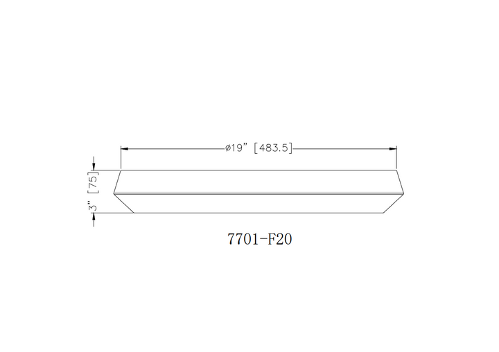1 Light Flush Mount