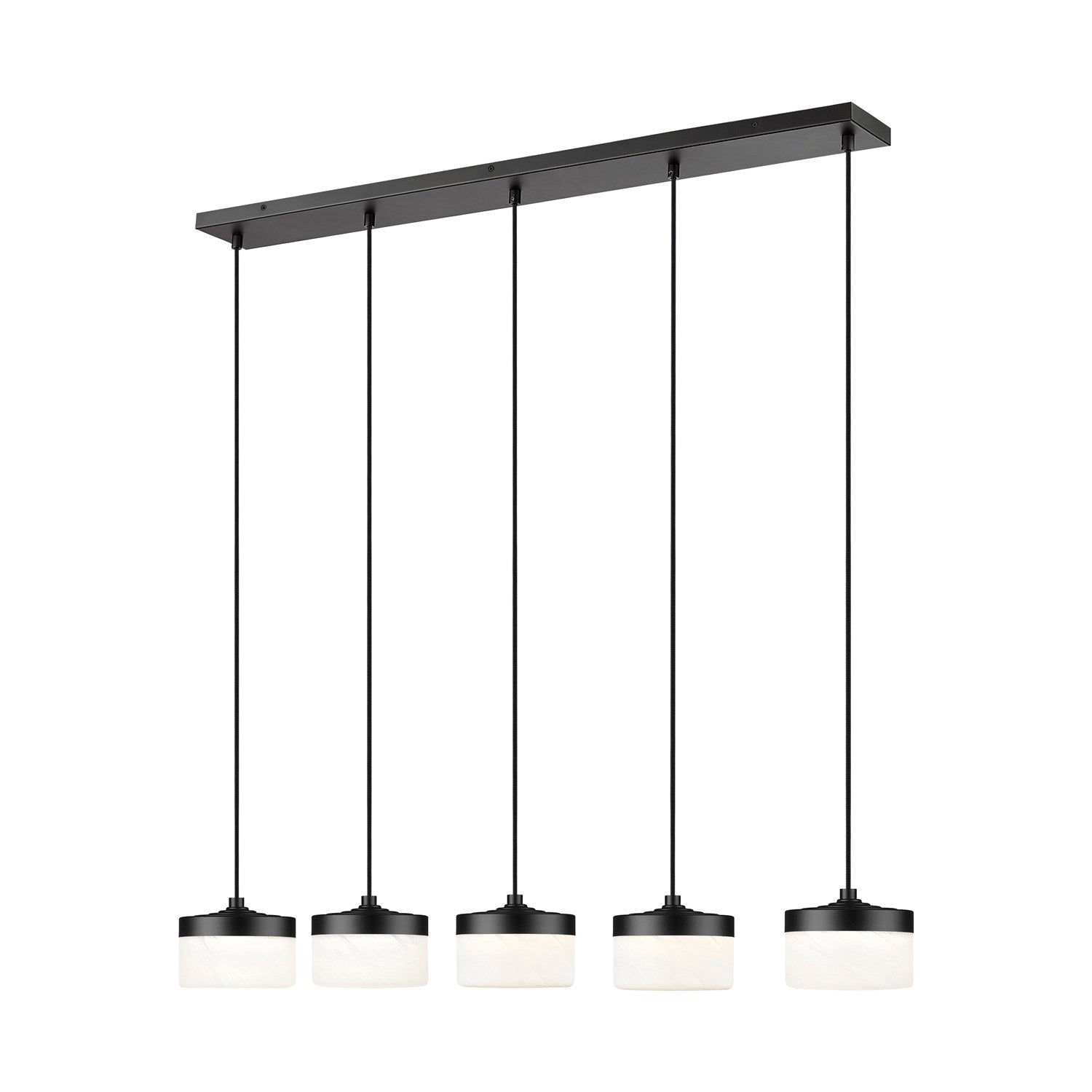 5 Light Linear Chandelier by Z-Lite