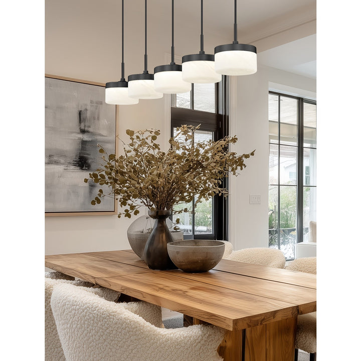 5 Light Linear Chandelier