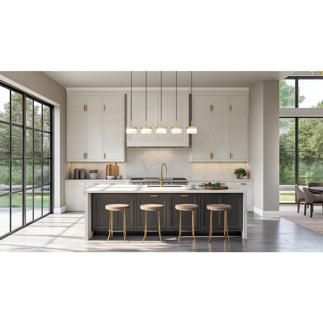5 Light Linear Chandelier