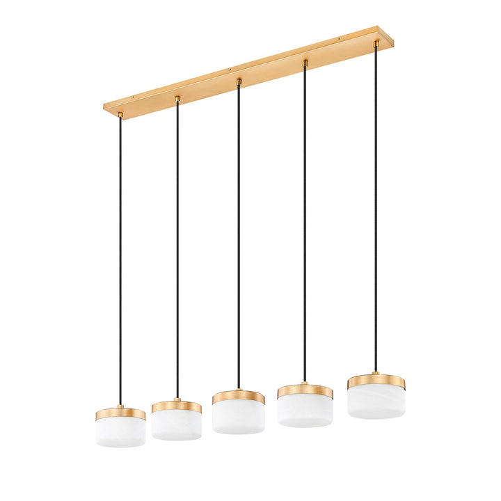 5 Light Linear Chandelier