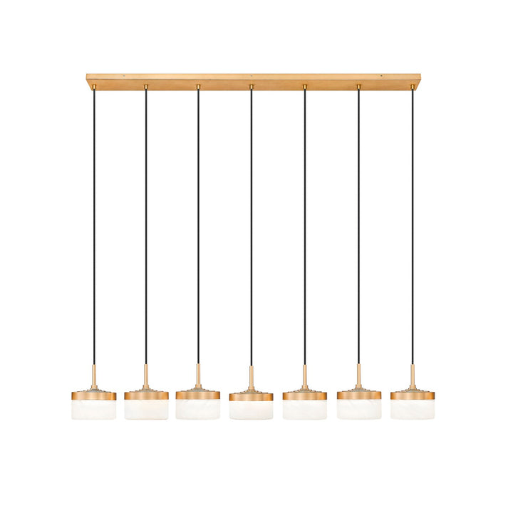 7 Light Linear Chandelier