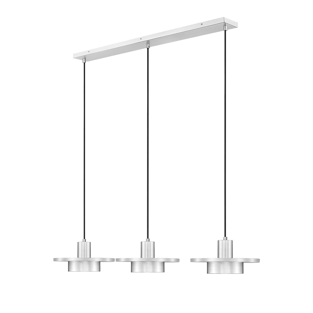 3 Light Linear Chandelier by Z-Lite