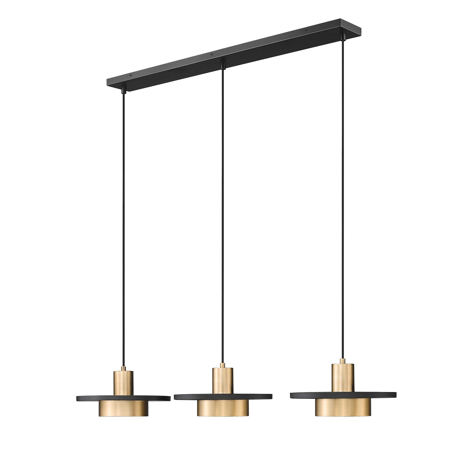 3 Light Linear Chandelier by Z-Lite