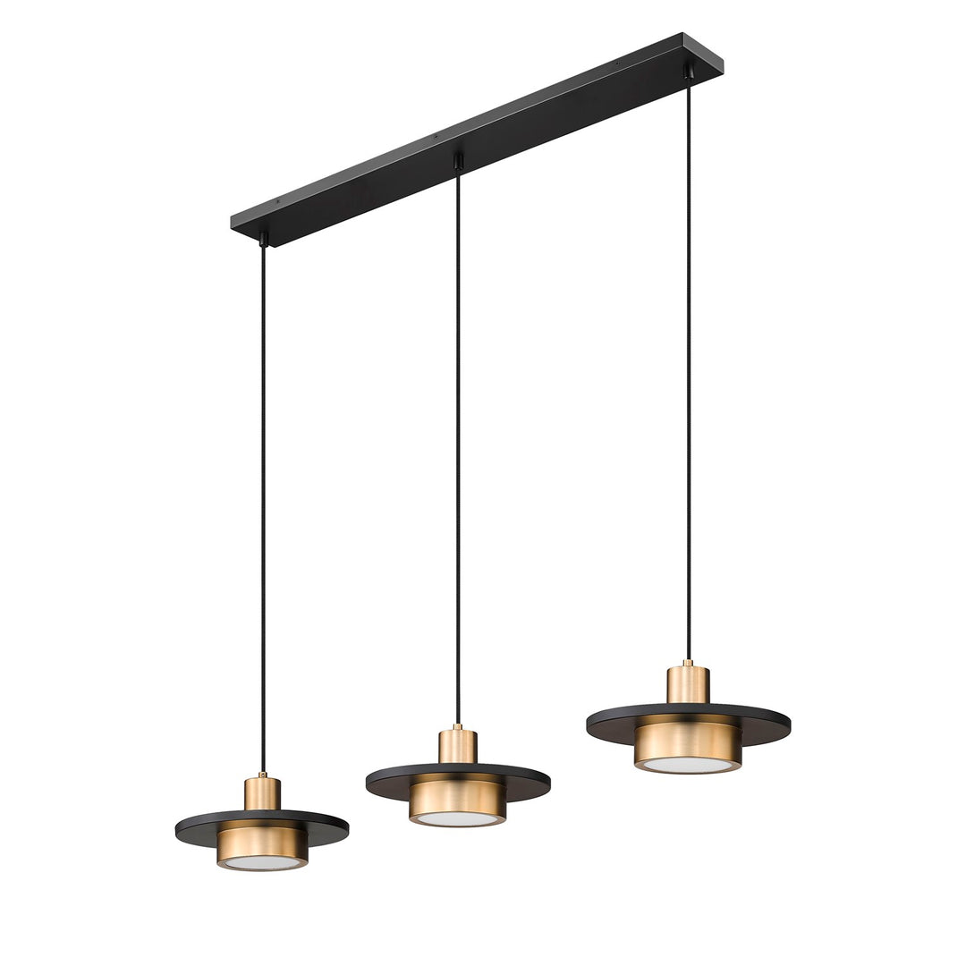 3 Light Linear Chandelier