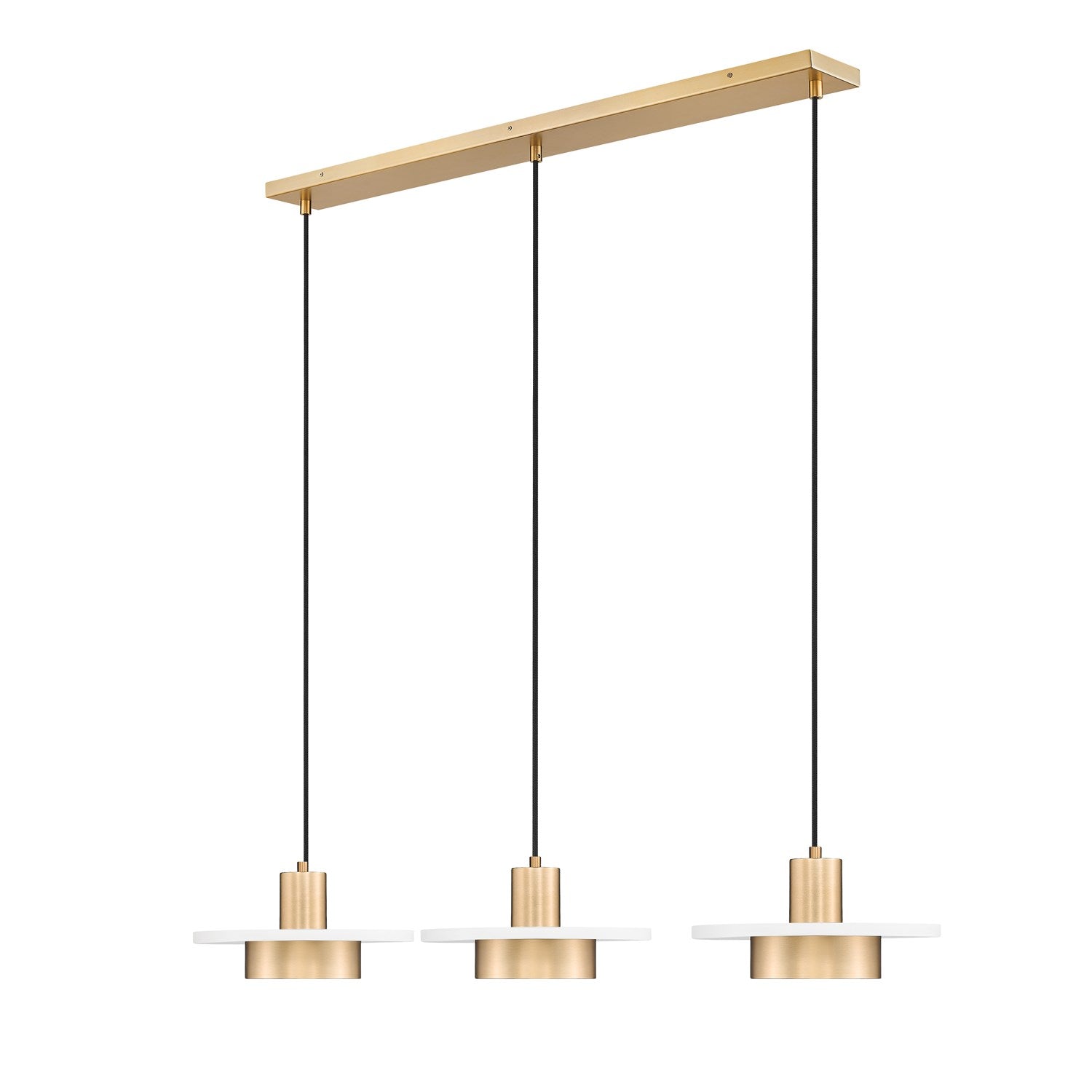 3 Light Linear Chandelier by Z-Lite