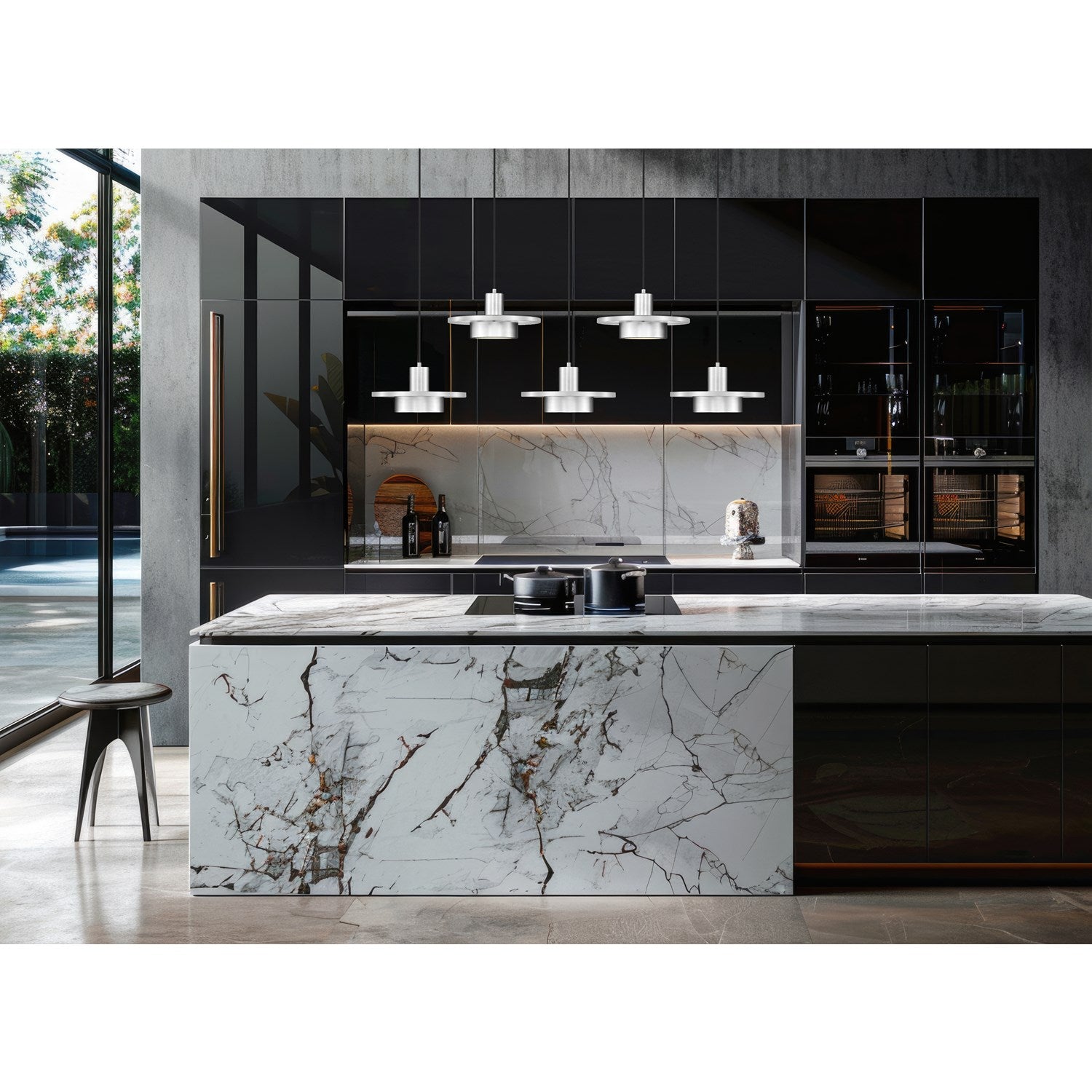 5 Light Linear Chandelier
