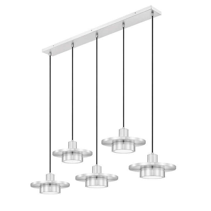 5 Light Linear Chandelier