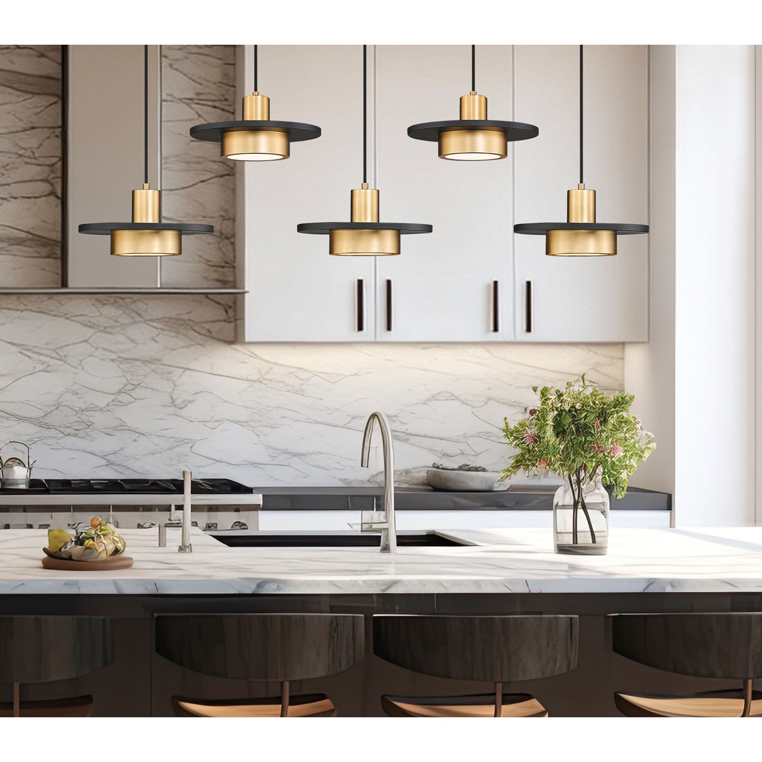 5 Light Linear Chandelier