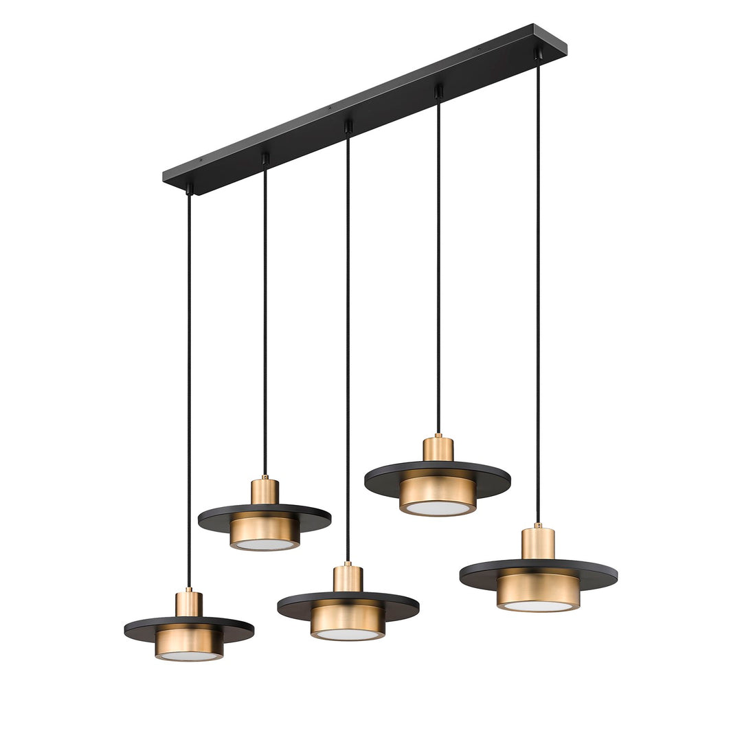 5 Light Linear Chandelier