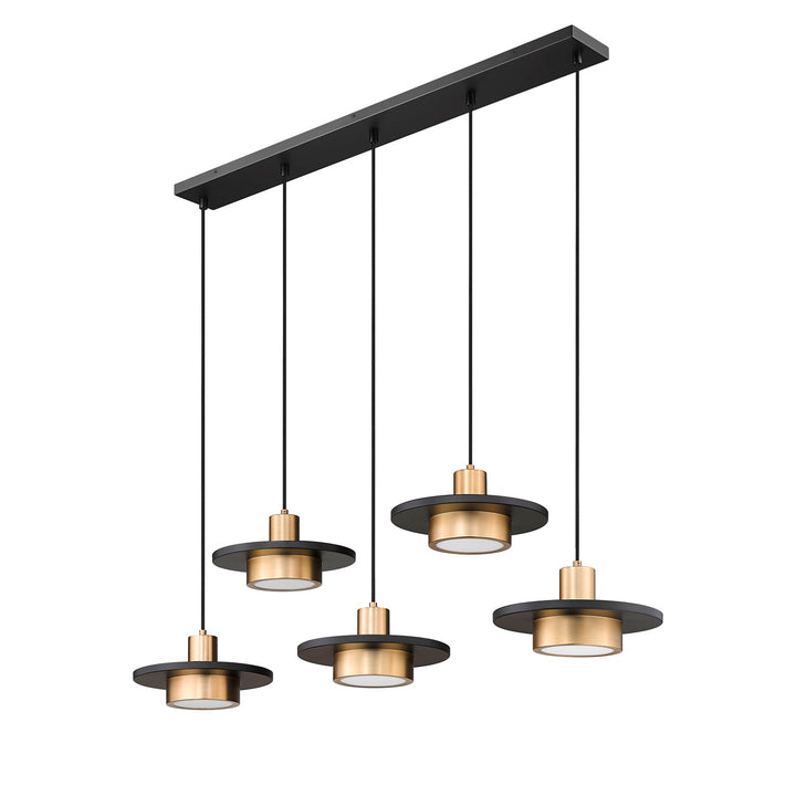 5 Light Linear Chandelier