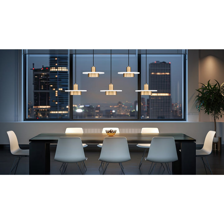 5 Light Linear Chandelier