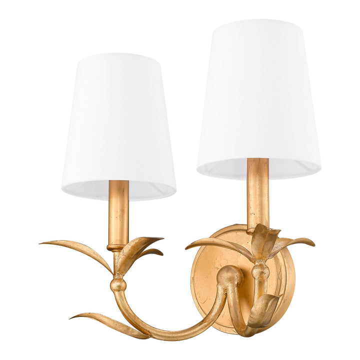 2 Light Wall Sconce