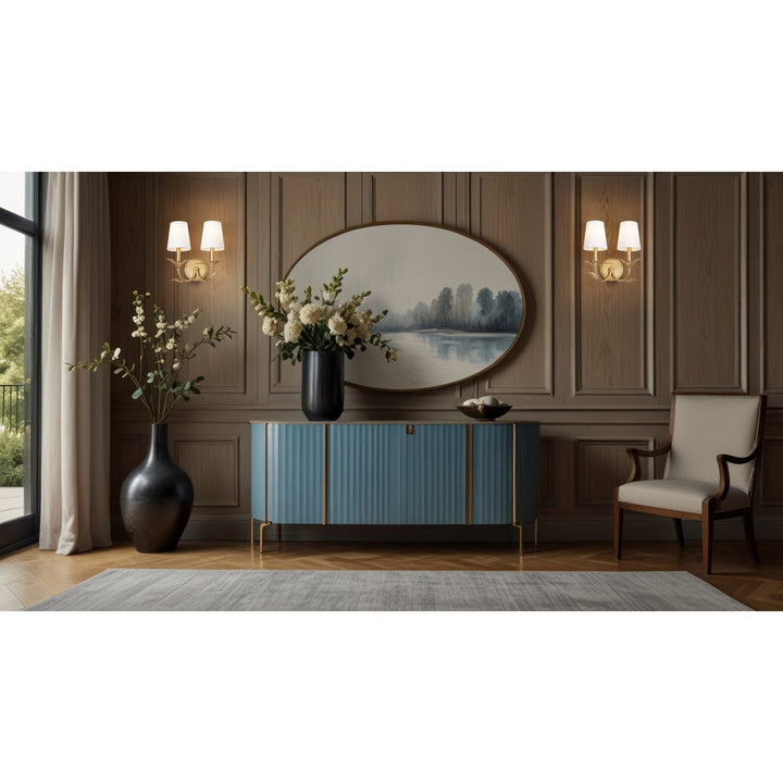 2 Light Wall Sconce