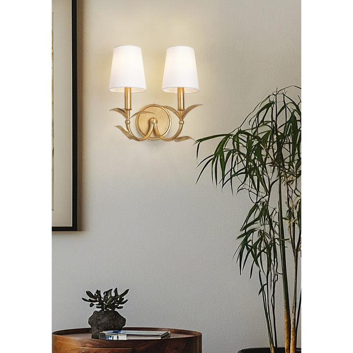 2 Light Wall Sconce
