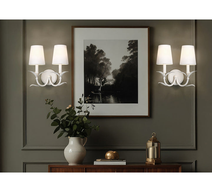 2 Light Wall Sconce