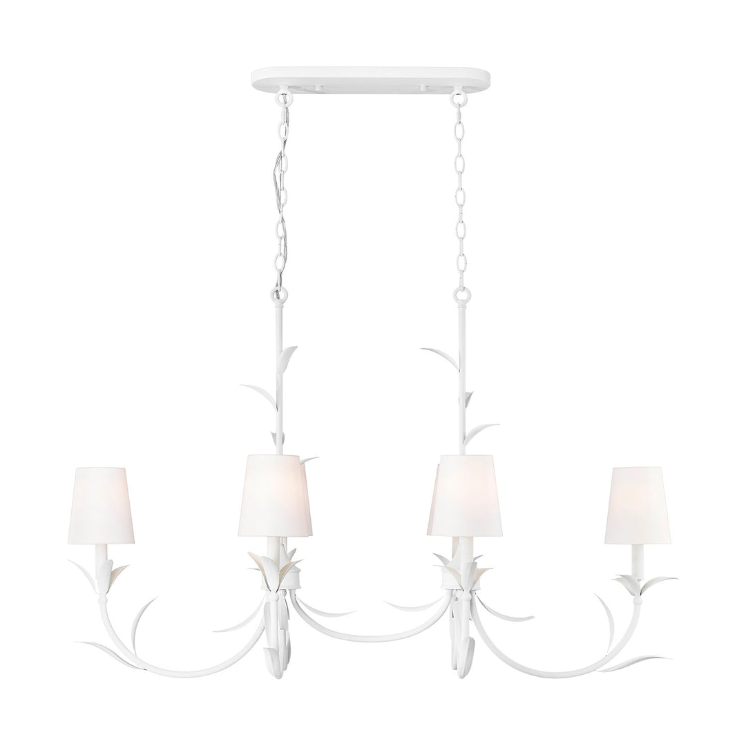 6 Light Linear Chandelier