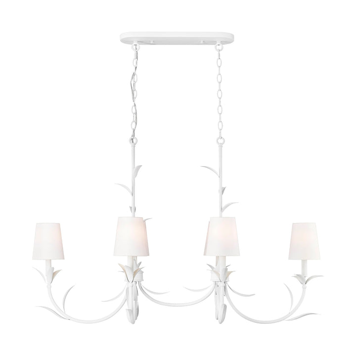 6 Light Linear Chandelier