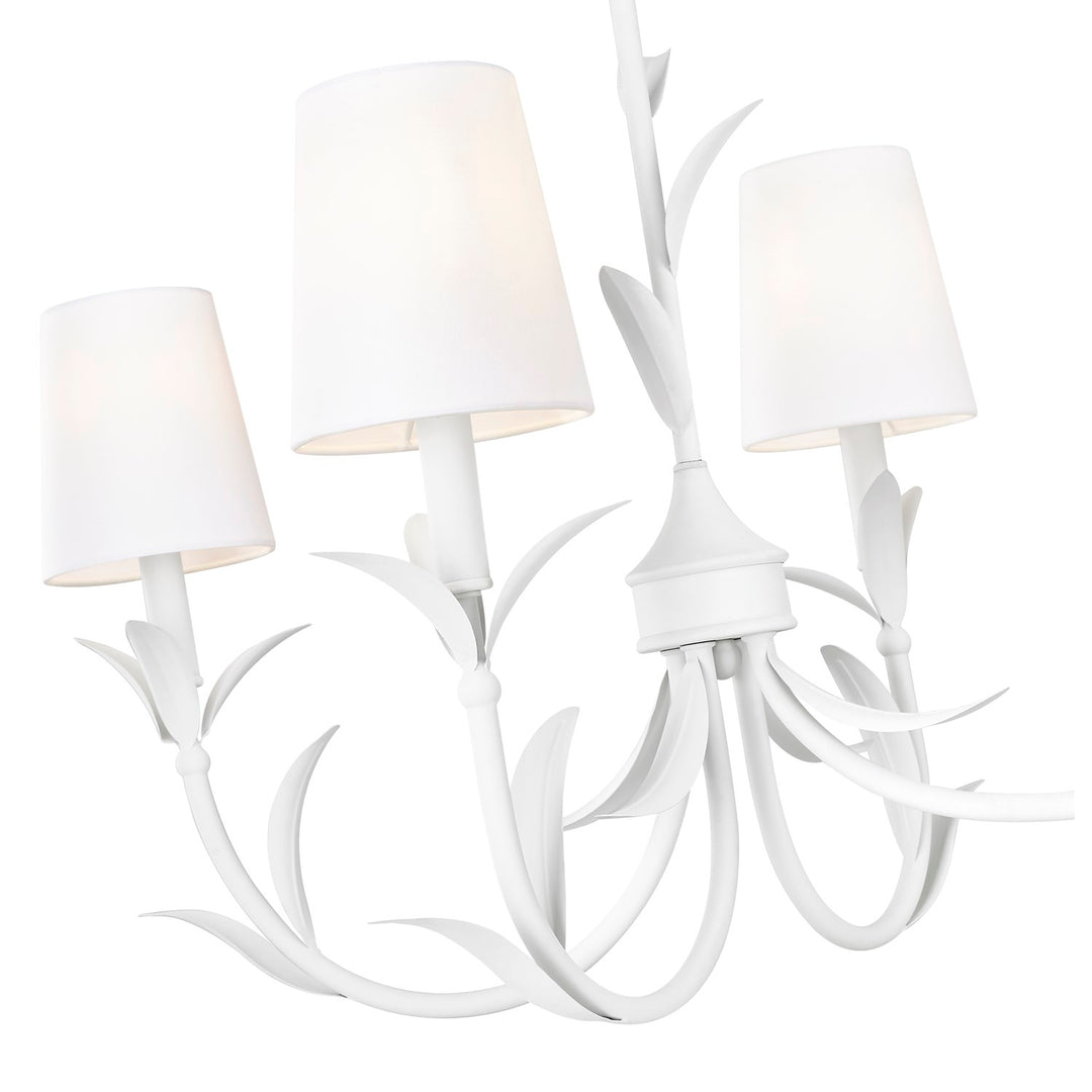 6 Light Linear Chandelier