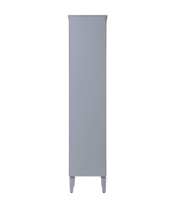 16 Inch Bath Storage Cabinet In Grey