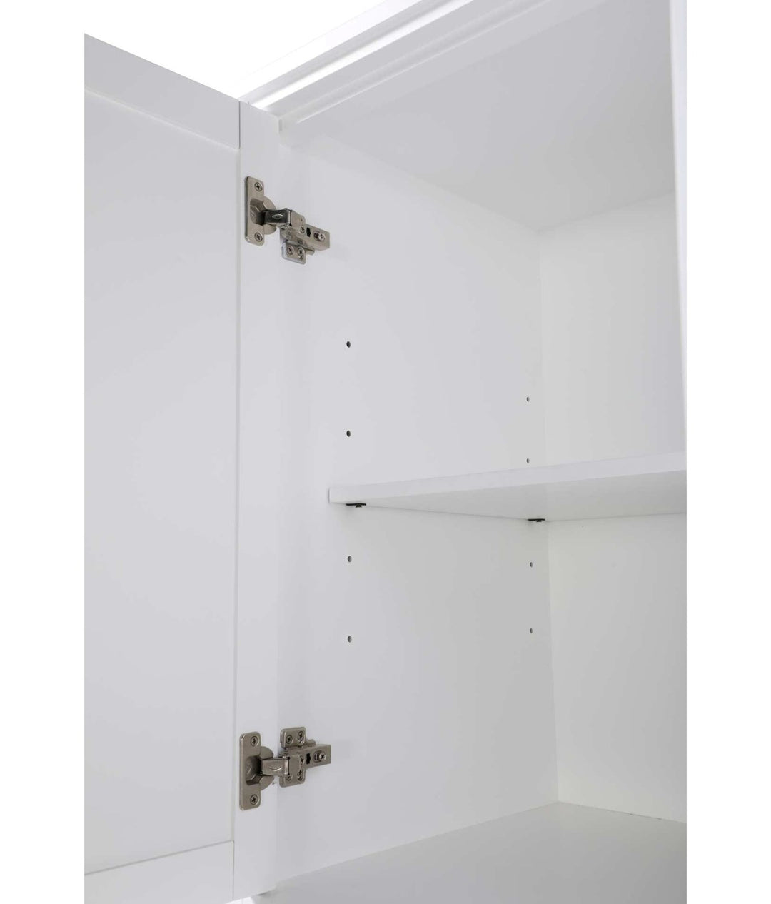 16 Inch Bath Storage Cabinet In White