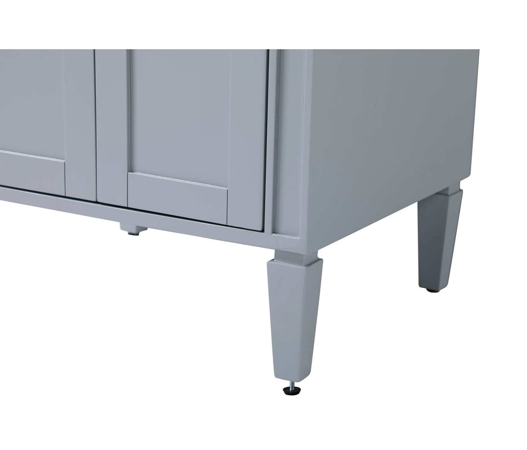 24 Inch Bath Storage Cabinet In Grey