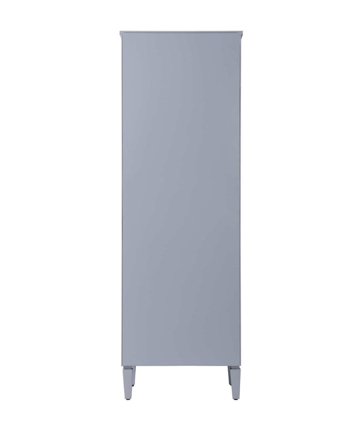 24 Inch Bath Storage Cabinet In Grey