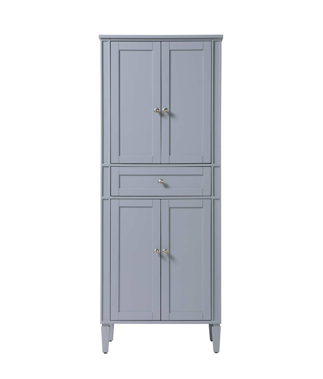 28 Inch Bath Storage Cabinet In Grey by Elegant Kitchen and Bath