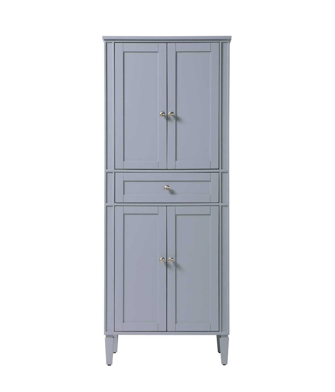 28 Inch Bath Storage Cabinet In Grey by Elegant Kitchen and Bath
