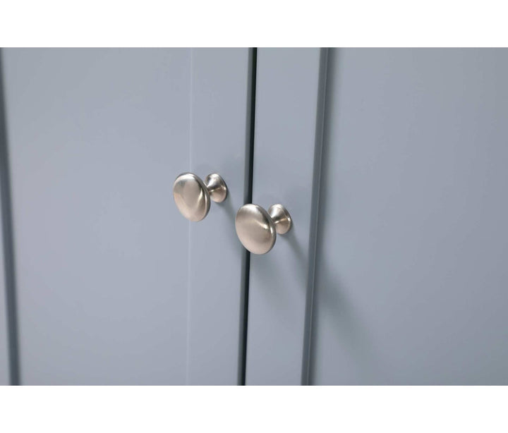28 Inch Bath Storage Cabinet In Grey