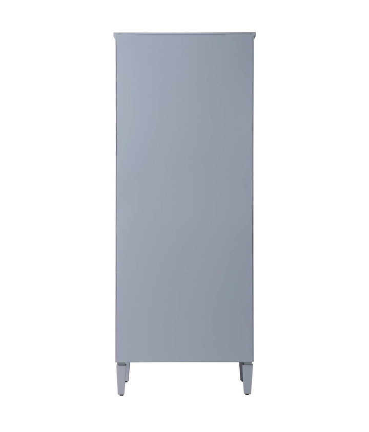 28 Inch Bath Storage Cabinet In Grey