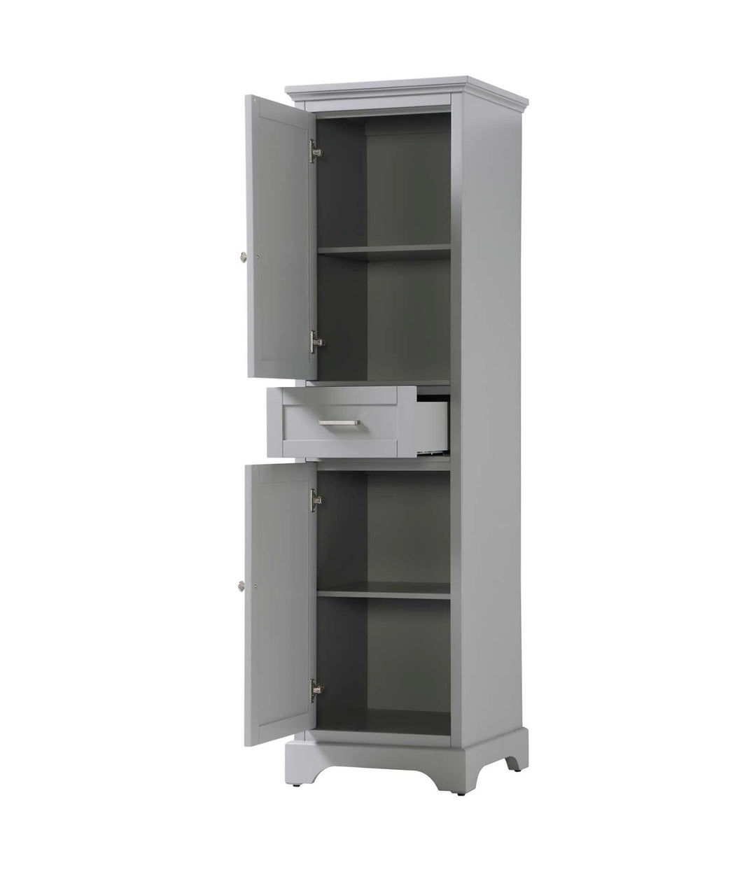 20 Inch Bath Storage Cabinet In Grey