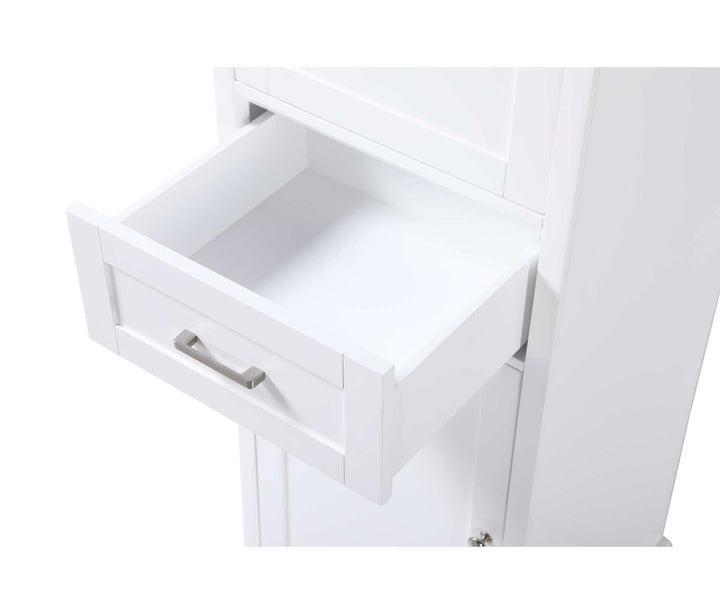 20 Inch Bath Storage Cabinet In White