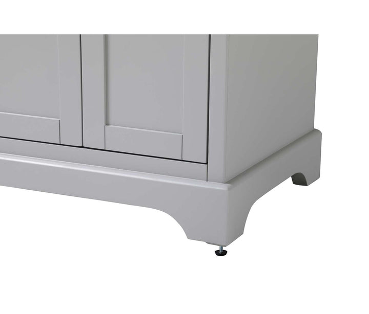 24 Inch Bath Storage Cabinet In Grey