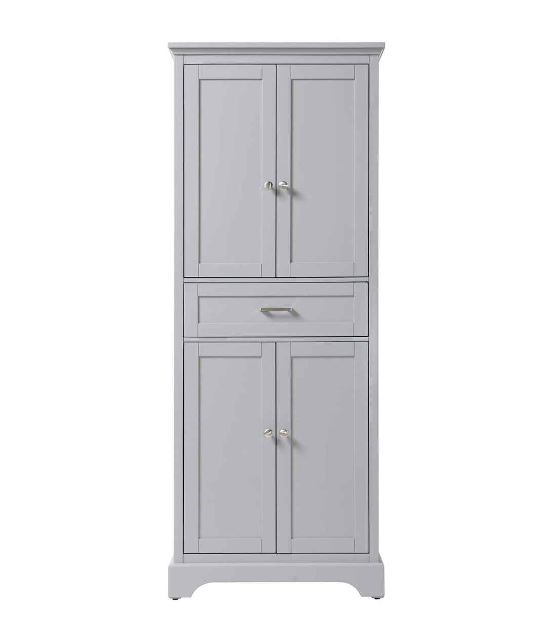 28 Inch Bath Storage Cabinet In Grey by Elegant Kitchen and Bath