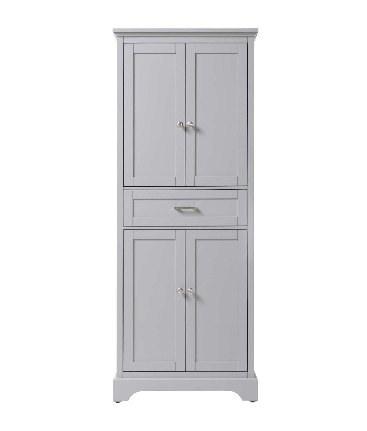 28 Inch Bath Storage Cabinet In Grey by Elegant Kitchen and Bath