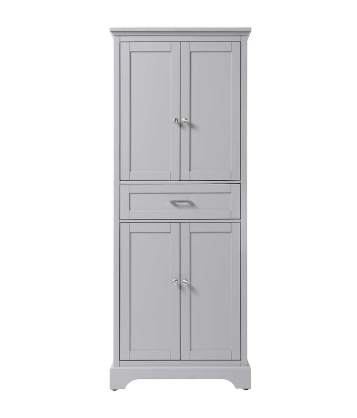 28 Inch Bath Storage Cabinet In Grey by Elegant Kitchen and Bath
