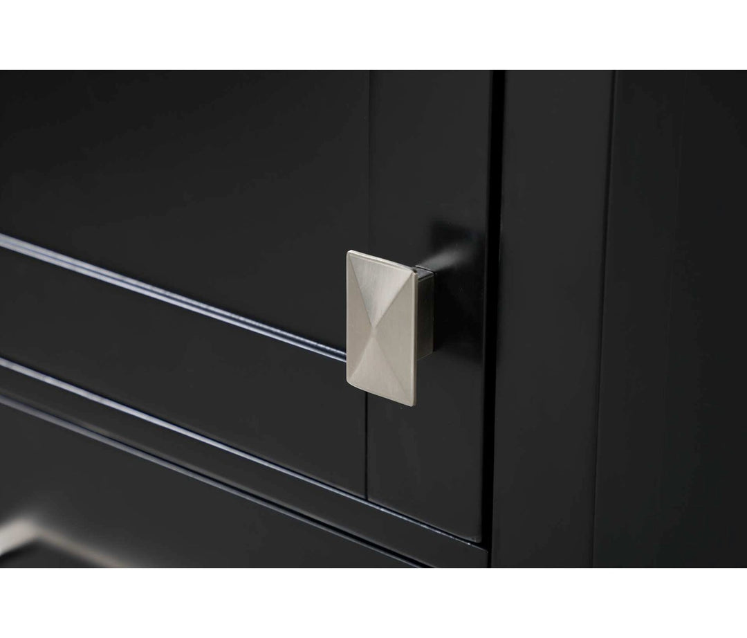 20 Inch Bath Storage Cabinet In Black