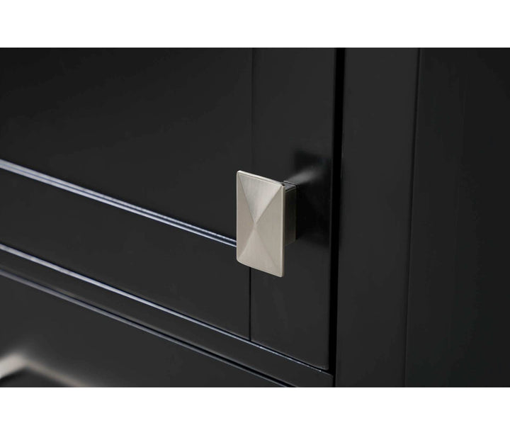 20 Inch Bath Storage Cabinet In Black