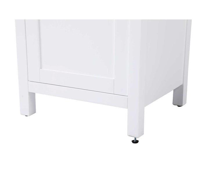 20 Inch Bath Storage Cabinet In White