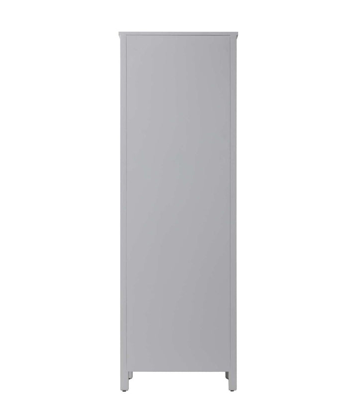 24 Inch Bath Storage Cabinet In Grey