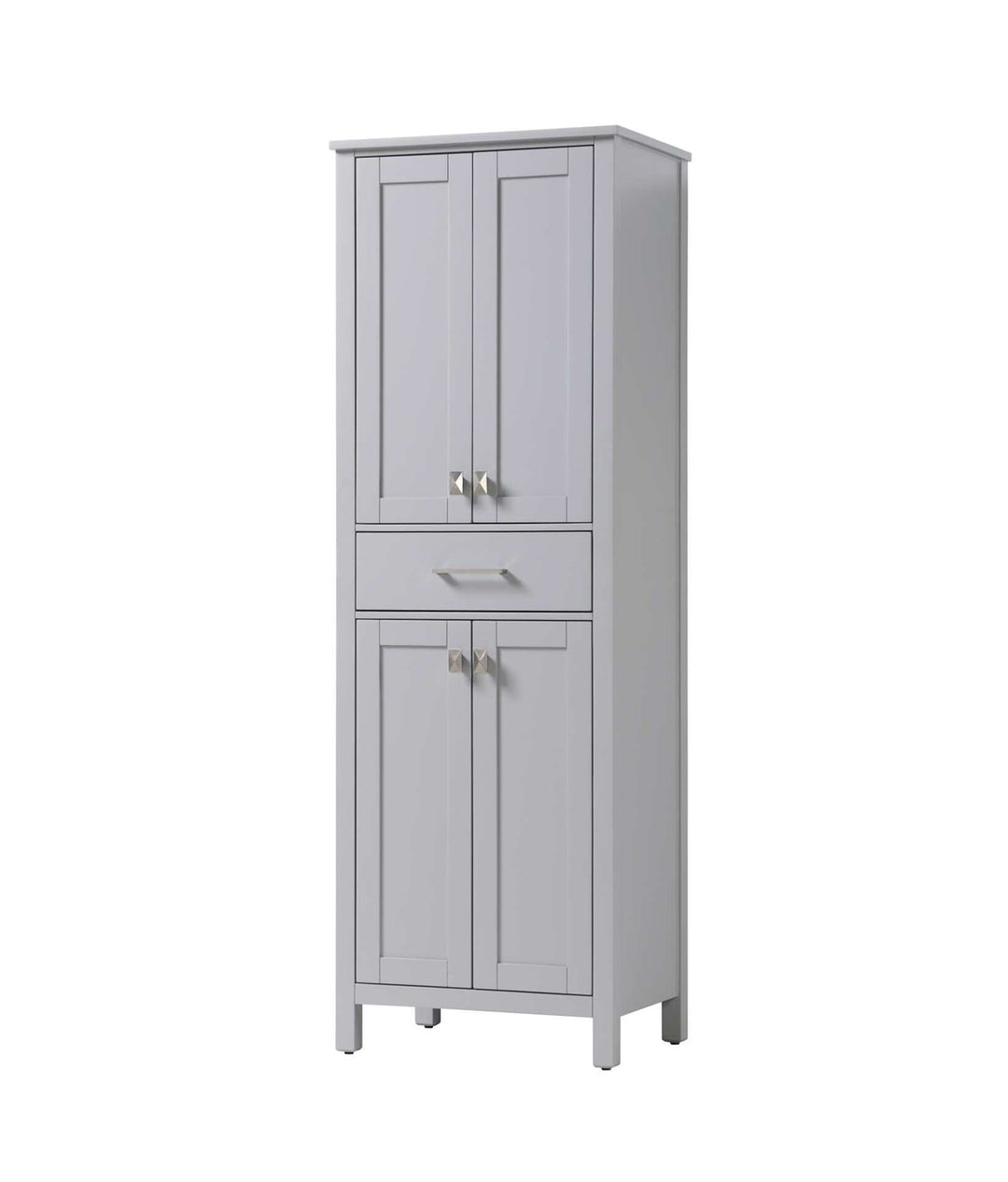 24 Inch Bath Storage Cabinet In Grey